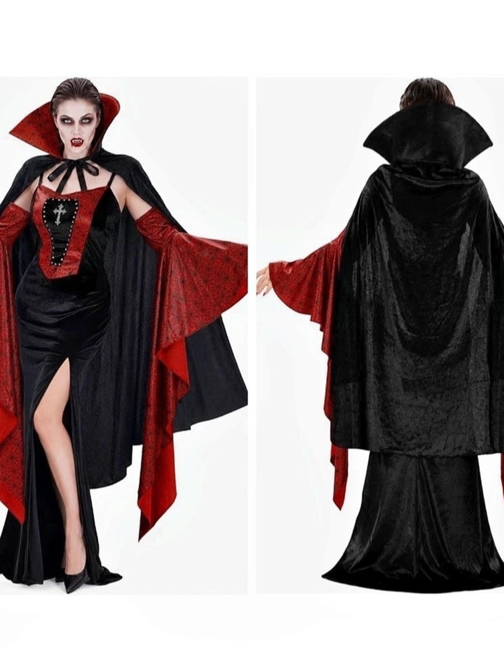 Vampire Halloween Costume Adult Women size Small NWT